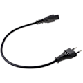 Miniatyrbilde 2 av 4: Strømadapterkabel EU 2-pin hann til IEC 320 C5 Micky for bærbar strømforsyning 3