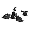 Miniatyrbilde 2 av 5: Bil Trippel Kopp DSLR Kamera Sugekopp Base Stativ + 360 Graders Roterende