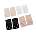 Miniatyrbilde 5 av 5: BH-forlenger 8 stk Kvinners Elastiske BH-forlengelsesstropper 3 rader for komfortabel passform