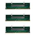 Pikkukuva 1 / 5: 3x 1.5v DDR3 204-nastainen kannettava SO-DIMM -muistisovitin pöytätietokoneen DIMM-paikkaan