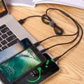 Miniatyrbilde 2 av 5: 3-i-1 Ladekabel | Hurtiglading Type-C, Micro USB & Lightning 1,2m