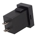 Miniatyrbillede 4 af 5: 12V Billader med Sikring til Toyota til Telefon med LED-Display (grøn)