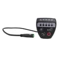 Elektrisk Cykel Display Kontroller Vattentät Cykel Reservdelar för BBS01 02 M400 Midmotor