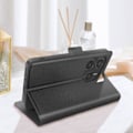 Miniatyrbillede 3 af 5: Etui til Redmi Note 14 5G med kortholder og magnetisk lukning, Sort