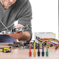 Miniatyrbild 3 av 5: 30st Mätklämmor, Testspetsar, Multimeter Sladd Testklämma, Elektronisk Mini Testprober Set,p