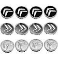 Miniatyrbilde 4 av 5: 4 stk. Navkapsler for Citroen C4 Picasso C3 Berlingo C5 X7 C2 C1 Ds3 ZX Xsara C8 DS DS4 60MM, Felgsenterkapsler med merke, Bilemblem Hjuldeksler Acce