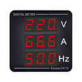 Högpresterande Digital Voltmeter Amperemeter Panel AC50-500V 1-140A LED-Display 2025:e