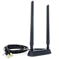 Miniatyrbillede 2 af 5: 2.4g/5g Dual Frekvens Forlængerkabel Antenne Wifi Router Trådløst Netværkskort 8db Sma Antenne Ma