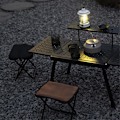 Miniatyrbilde 5 av 5: Camping Bærbar Folding Stoler Ultralett Oppbevaringsstol Mini Fiske Stol Reise Piknik Møbler