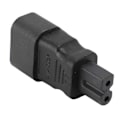 Miniatyrbillede 4 af 5: 2 stk. IEC320 C14 til IEC320 C7 Strømadapter IEC320 C14 til C7 PDU UPS Forlænger Strømstik Adapter 2.510A 125