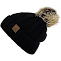Miniatyrbilde 2 av 4: Cc Tykk Kabelstrikket Fuskepels Pompon Fleeceforet Skull Cuff Beanie