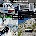 Miniatyrbillede 5 af 5: 300w 12v Solpanel Kit Batterilader 300 Watt 12 Volt Off Grid System Med 10a-60a Controller-11