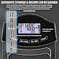 Miniatyrbild 2 av 5: Caraele Greppstyrketestare, 180 kg Digital Handdynamometer Greppstyrkemätare USB LCD-skärm Hand