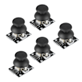Miniatyrbilde 5 av 5: 5 stk Dobbelt-akse Joystick Modul for Arduino Gamepad Kontroll