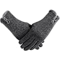 Miniatyrbilde 1 av 5: Dame Touch Screen Hansker - Vinterhansker, Varme Touch Screen Hansker Dame Varme Vindtette Hansker