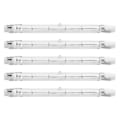 Miniatyrbillede 1 af 5: 5 Pakke R7S 118mm 300W 230V, R7S Halogen Lineær Pære, Dæmpbar Halogenlampe til Byggearbejde