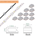 Miniatyrbilde 2 av 5: LED Strip Koblingssett 4-Pin Kobling 10 mm Lødfri Kobling Komplett Sett Egnet for LED Strip Rask Tilkobling 2025th