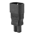 Miniatyrbillede 1 af 5: 2 stk. IEC320 C14 til IEC320 C7 Strømadapter IEC320 C14 til C7 PDU UPS Forlænger Strømstik Adapter 2.510A 125