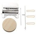 Miniatyrbilde 1 av 5: Mini Vevemaskin Speedweve Type, Darning Loom Raskt Mini Reparasjon Praktisk Darning Loom DIY W