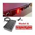 Miniatyrbillede 2 af 5: 72 LED Bremslys til F1 Pilotlys LED Bremslys Bumper Cover Pilotlampe til Universal Ca