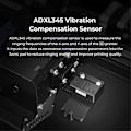 Miniatyrbillede 4 af 5: Adxl345 Vibrationskompensationssensor til Sonic Pad Præcis Registreringskontrol Reducerer Ringing