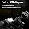 Miniatyrbillede 4 af 5: E-cykel Display 36V 48V 60V E-03N LCD Display 5 Pin Elektrisk Scooter Smart LCD Farveskærm Meter wit