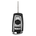 Miniatyrbillede 1 af 5: 4 Knapper 433MHZ Modificeret Foldbar Fjernbetjeningsnøgle Uden 7935AA ID44 Chip til - E38 E39 E46 Kontrolnøgle
