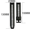 Pikkukuva 2 / 3: Kellon ranneke Garmin Instinct -kelloon, silikoninen vaihto ranneke, rannekoru 22mm