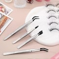 Miniatyrbilde 3 av 5: 4 Delers Pinsettsett med Gummispisser Pinsett PVC-belagt Pinsett, Gummi Fin Spiss Pinsett Gummi Flat Spiss Pinsett