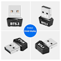 Miniatyrbilde 4 av 5: RTL5.3 Bluetooth Adapter Driver-Free Datamaskin USB Trådløs Bluetooth Mottaker Sender Bluetooth