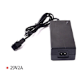 Miniatyrbilde 3 av 5: 29V 2A Elektrisk Lenestol Lader 2Pin Massasjestol Overbelastningsbeskyttelse Sofa Strømforsyningsadapter Universal EU Plugg