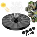 Solar Fountain - Solar Powered Fountain for Bird Bath 16cm