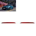 Miniatyrbilde 4 av 5: 1Par Bakre Bumper Reflektorlys Trim 63247450639 7450640 for 1 2 Series F40 F22 F23 2017-2024 729
