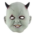 Halloween Cosplay Mask Skrämmande Mask Creepy Terrifying Little Devil Mask