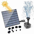 Pikkukuva 4 / 5: Aurinkolähde lampi ulkokäyttöön lintukylpy aurinkovoimalla kelluva puutarha (valkoinen)