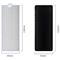 Pikkukuva 2 / 3: 5 kpl Ecovacs Dgn22/u2 Pro -yhteensopivaa suodatinta, puuvillainen suodatinosa