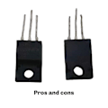 Miniatyrbillede 3 af 5: 10 stk. RJP4301 N-kanal IGBT transistor 430V 200A TO-220, flydende krystal plasmarør