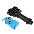 Miniatyrbilde 1 av 4: Fusion Metal Snurrebass STRING LAUNCHER + Plastgrep Gyro Kampsett X