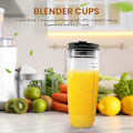 Miniatyrbillede 4 af 5: 32-ounce kop med forseglet låg til Nutri Ninja 1000W & Dual Blender
