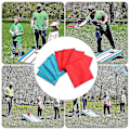 Miniatyrbild 5 av 5: 8 st 10x10cm Cornhole Bean Bags Set Majsfyllda Cornhole Tygpåsar Träningsutrustning För Utomhus Corn Hole Kastspel