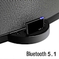 Miniatyrbilde 2 av 5: I-WAVE 30 Pin Bluetooth 5.1 Audio Mottaker Musikk Mini Trådløs Adapter For iPhone iPod 30Pin Jack Analog Høyttaler