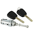 Pikkukuva 1 / 5: Citroen C2 C3 2002-2010 Vasen Etuoven Lukon Sylinteri 2 Avaimella