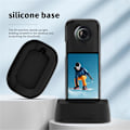 Miniatyrbillede 1 af 5: for X4 Silikon Stativbase Holder Montering til Insta 360 X4 Action Kamera Tilbehør