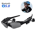 Pikkukuva 2 / 5: Miesten ulkoilupyöräilylasit Maastopyöräilylasit Polkupyörän Bluetooth-aurinkolasit Handsfree-ajolasit Polarisoidut lasit Langaton kuuloke mikrofonilla