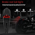 Pikkukuva 5 / 5: Takana LED Jarru Punainen Takavalo Motocross XR CRF KLX EXC