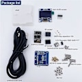 Miniatyrbild 4 av 5: ESP8266 DIY Elektronisk Kit Mini Klocka OLED Display Anslut med Shell DIY Lödprojekt