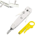 Miniatyrbillede 1 af 4: Professionelt hulværktøj, Krone Type Idc Rj45 Rj11 Cat5e Cat6 Netværk Telecom Telefonlinje Stik Impact Terminal Indsættelsesværktøj 1 stk