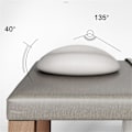 Miniatyrbillede 3 af 5: Blød Massage Ansigt Afslapning Memory Foam Afslappende Hovedstøtte Skønhedssalon Ansigtspude til SPA Sh