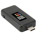 Miniatyrbild 3 av 5: USB-testare Realtidsdetektering IPS HD-skärm Hög Noggrannhet Ström Avstängning Lagring USB Spänningsmätare-YM