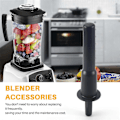 Miniatyrbillede 4 af 5: Blender Tamper Accelerator Arbejdsblender Mixer Tilbehør 767 Rørestav til JTC Blender 767